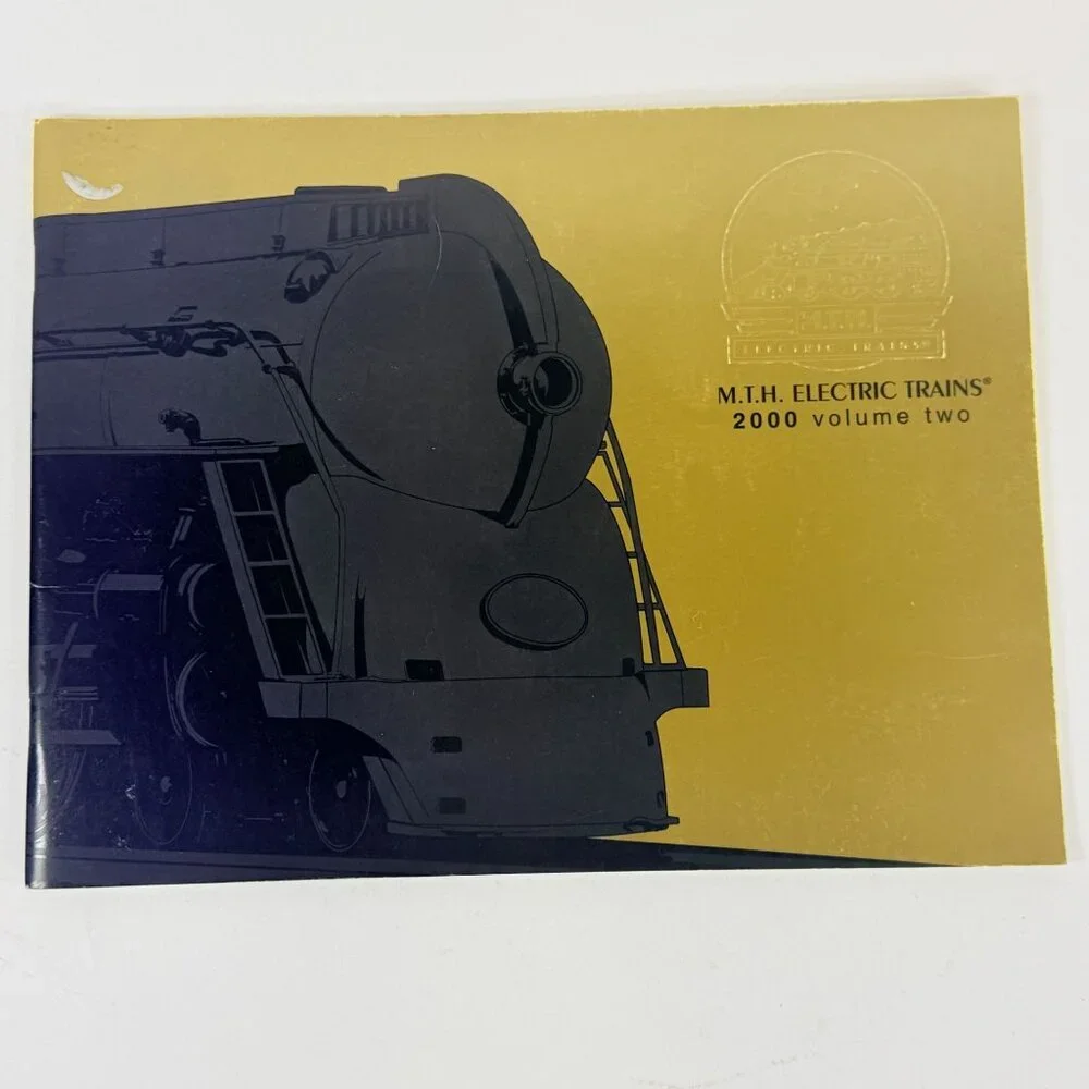 MTH Electric Trains Product Catalogs 2000 Volume One Two & Three
